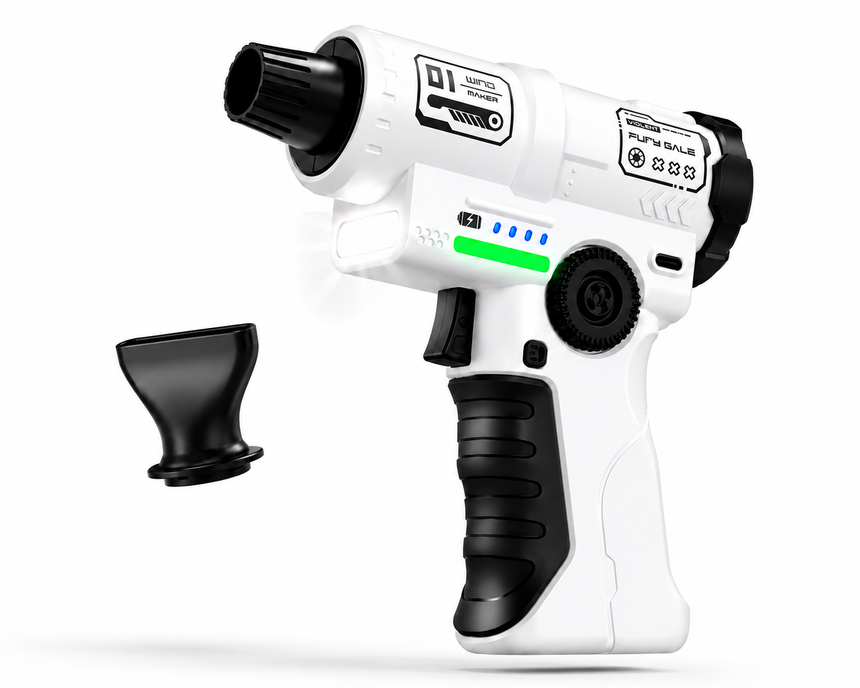 Turbo X2 | Rechargeable High-Speed Air Duster with LED Light