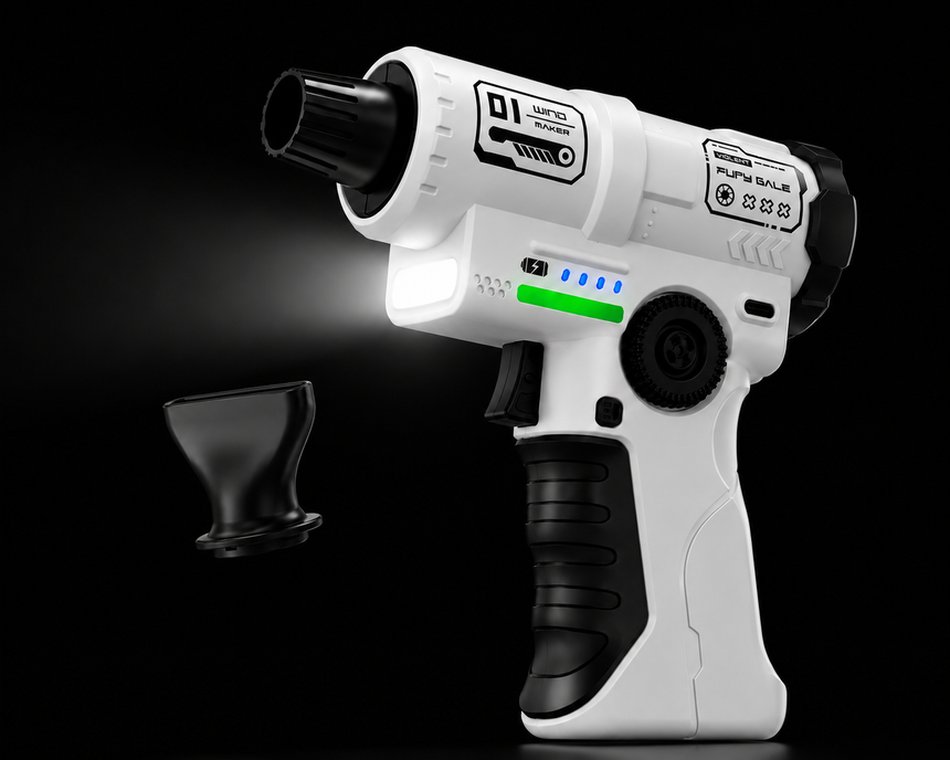 Turbo X2 | Rechargeable High-Speed Air Duster with LED Light