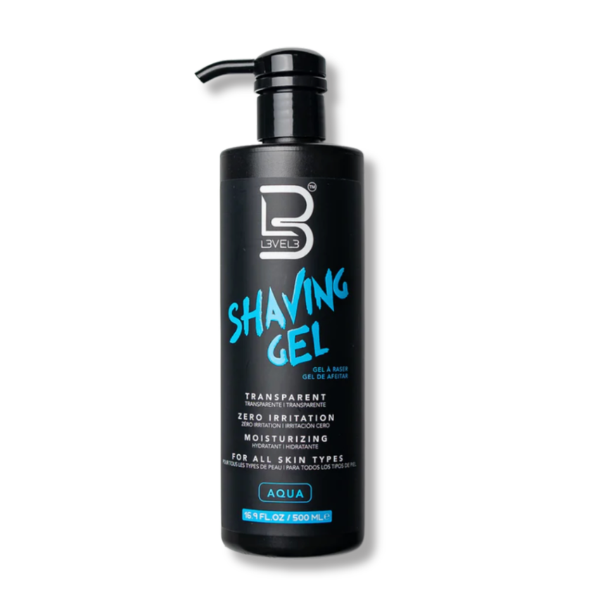 L3VEL3 Transparent Shaving Gel