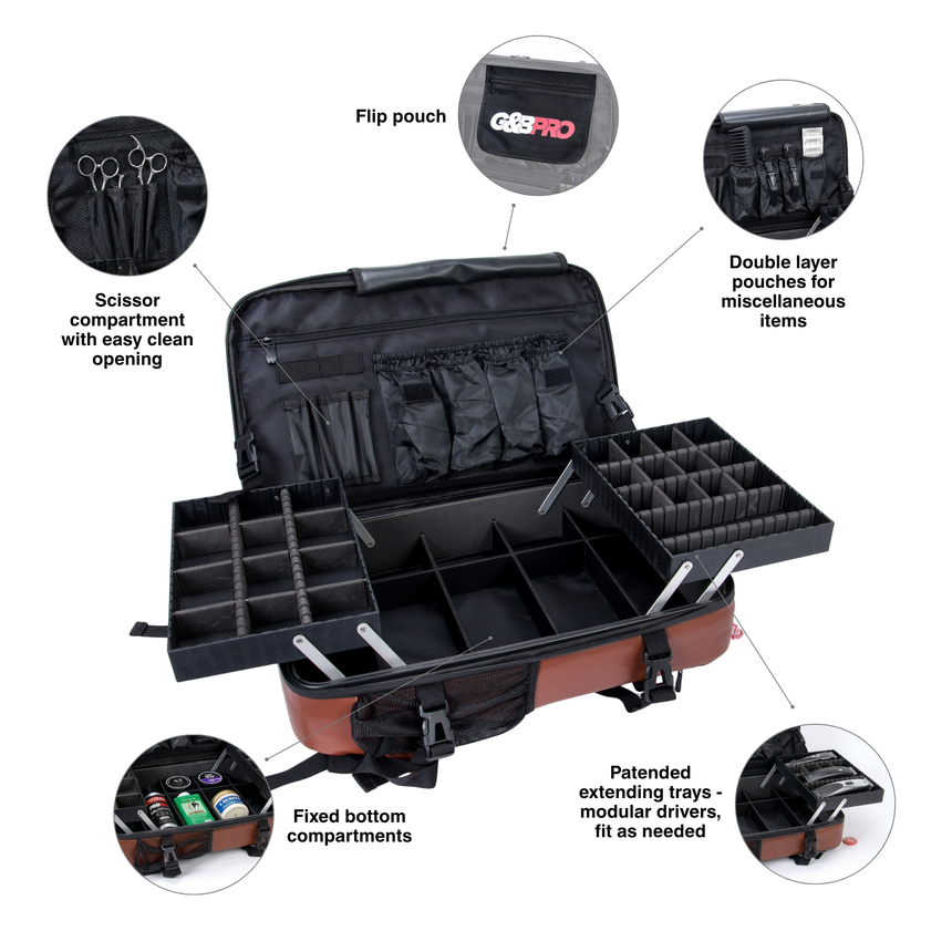 Premium Leather Full Size Mobile Station