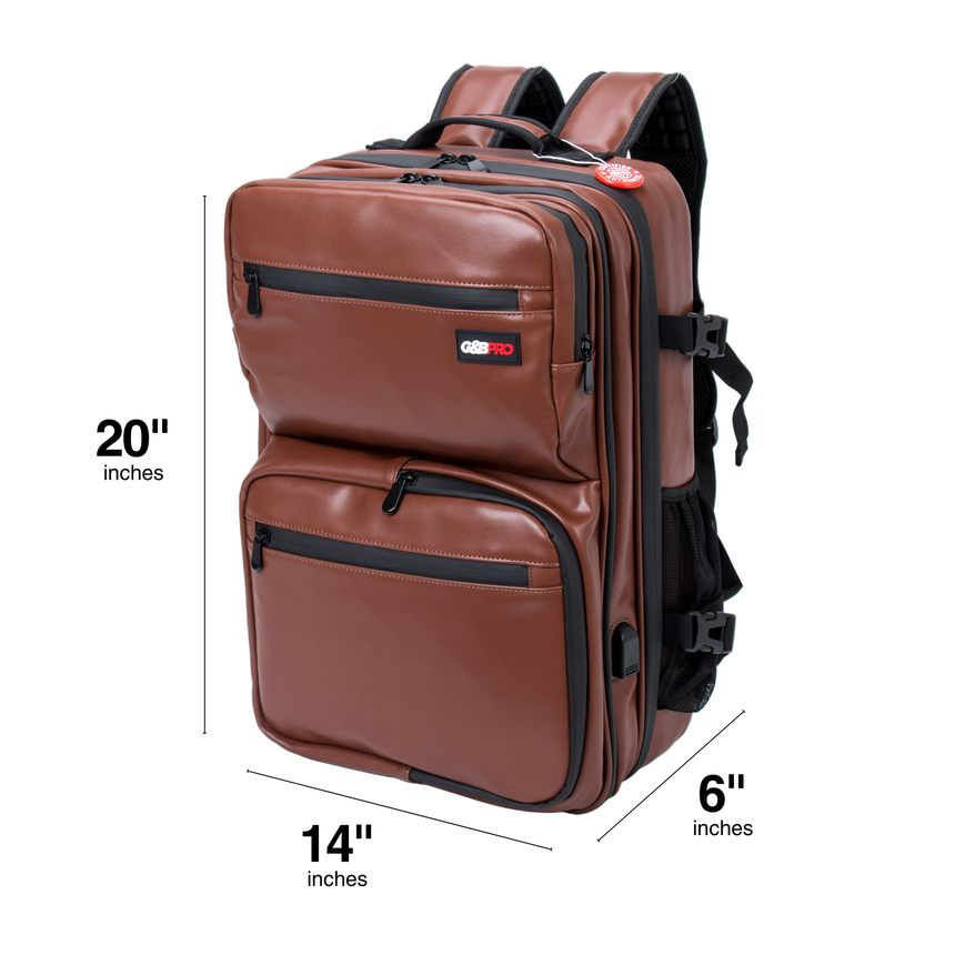 Executive Leather Full Size Mobile Station