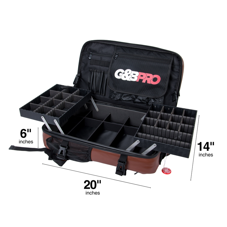 Executive Leather Full Size Mobile Station