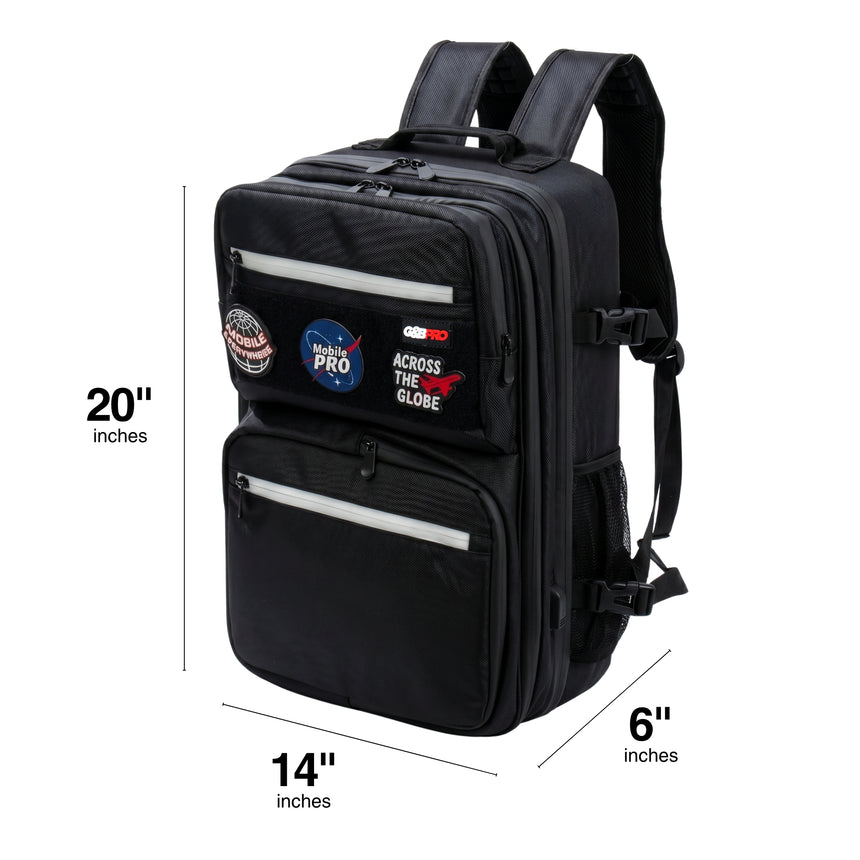 Full Size Mobile Workstation Backpack with Extending Tray System – GHX