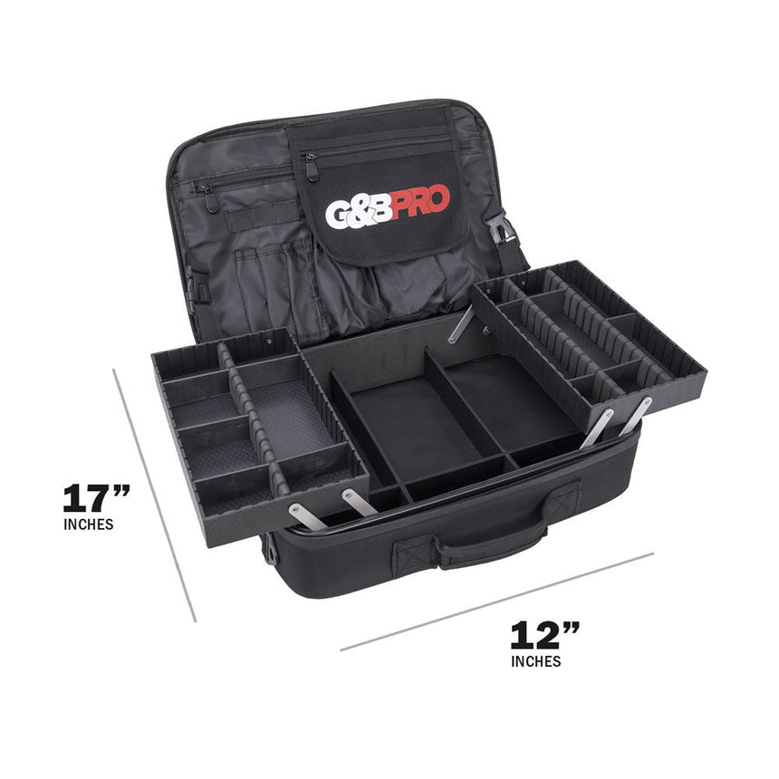 Crossbody Mobile Workstation with Extending Tray System