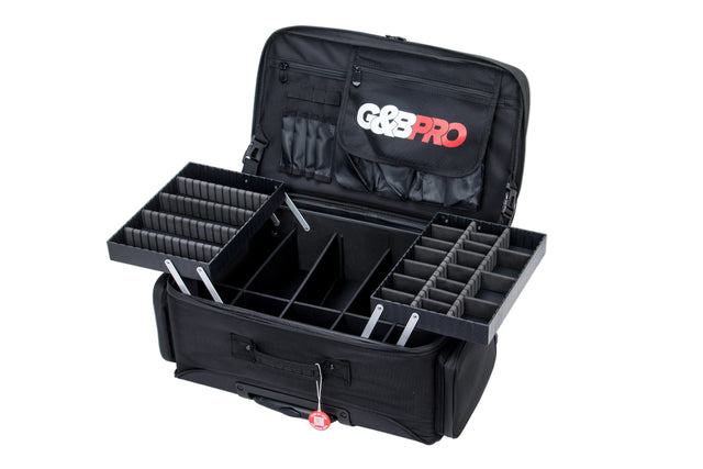 Rover Mobile Workstation with Deep Storage and Extending Tray System – OG Black