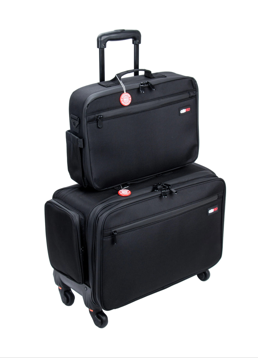 Roller Duo Mobile Workstation with Extending Tray System – OG Black