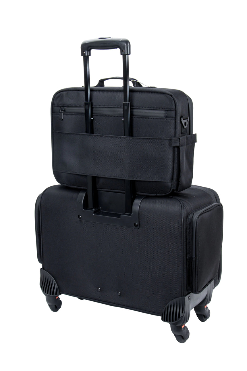 Roller Duo Mobile Workstation with Extending Tray System – OG Black