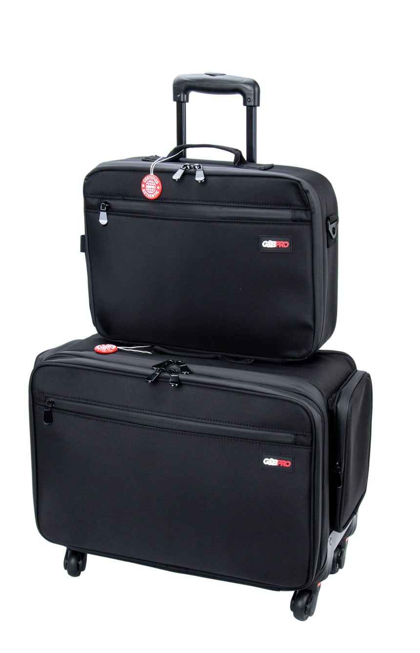 Roller Duo Mobile Workstation with Extending Tray System – OG Black