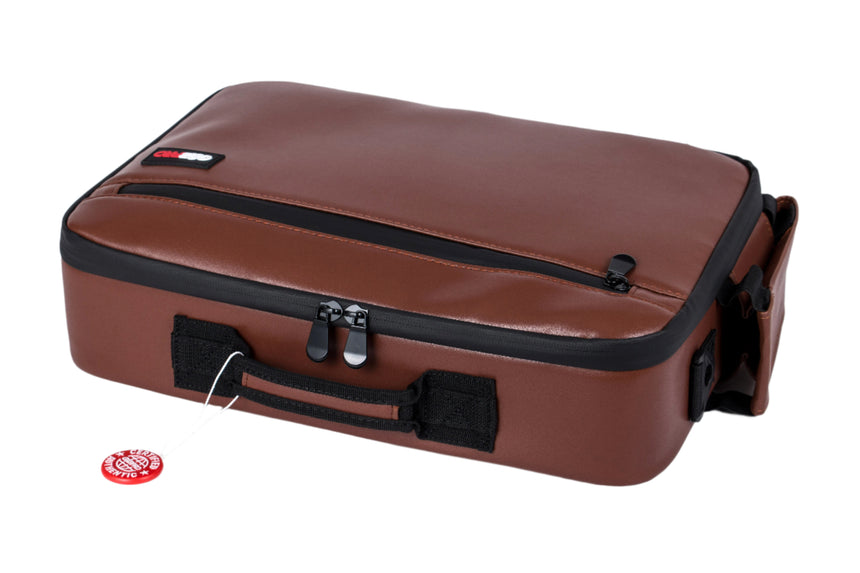 Premium Leather Crossbody Mobile Station