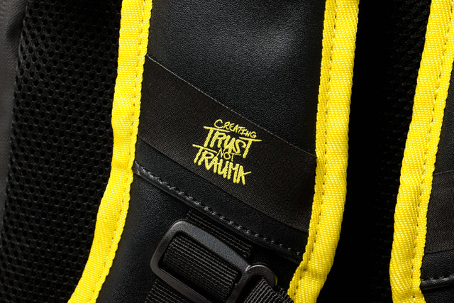 Mochila de Estação de Trabalho Móvel de Tamanho Completo em Pele Vegana, Edição Signature com Segurança Sensorial