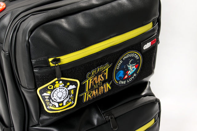 Mochila de Estação de Trabalho Móvel de Tamanho Completo em Pele Vegana, Edição Signature com Segurança Sensorial
