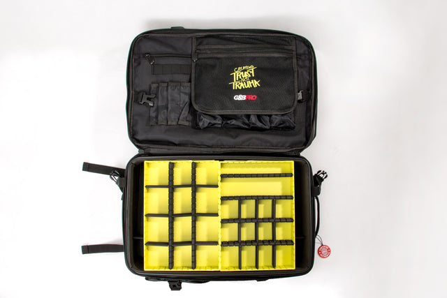 Mochila de Estação de Trabalho Móvel de Tamanho Completo em Pele Vegana, Edição Signature com Segurança Sensorial