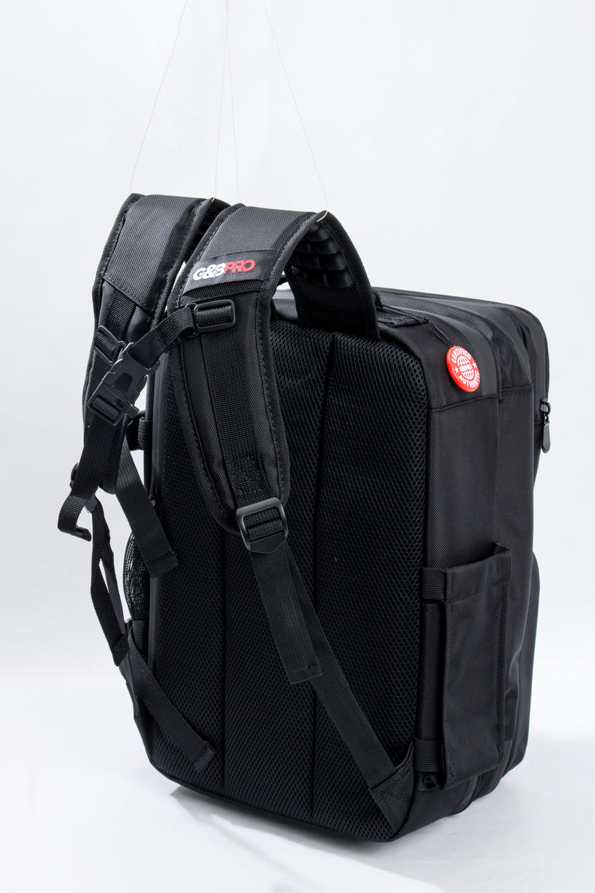 Mid Size Mobile Workstation Backpack with Extending Tray System