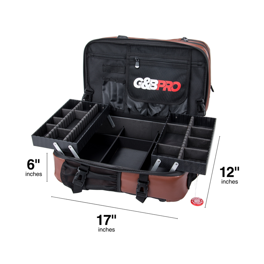 Premium Leather Mid Size Mobile Station