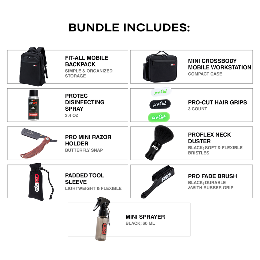 PRO Bundle | Mobile Barber Starter Pack