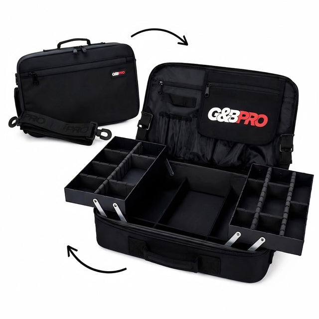 Crossbody Mobile Workstation with Extending Tray System - OG Black