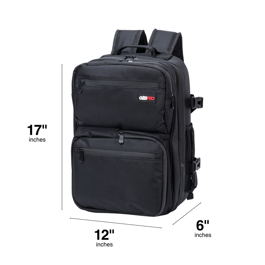 Mid Size Mobile Workstation Backpack with Extending Tray System