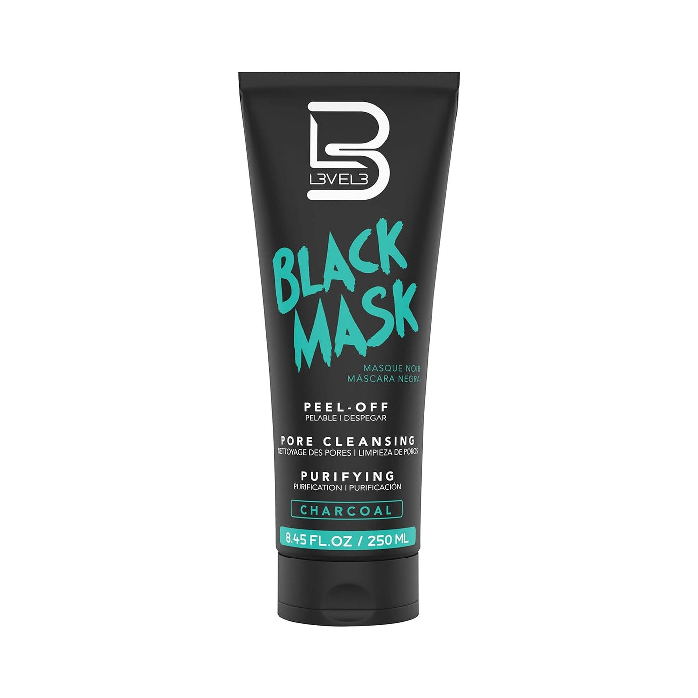 L3VEL3 Black Facial Mask: Deep Cleanse for Radiant Skin 250 ml