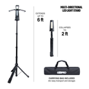 Ultra Bright 6FT Multi-Directional LED Light Stand