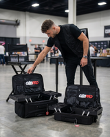 Roller Duo Mobile Workstation with Deep Storage & Extending Tray System – OG Black