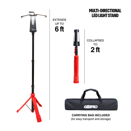 Ultra Bright LED Portable Light Stand