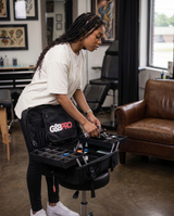 Full Size Mobile Workstation Backpack with Extending Tray System - OG Black