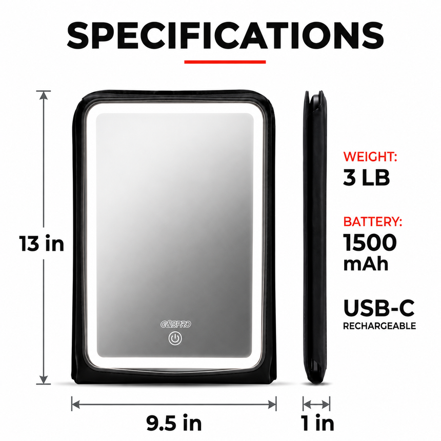 Ultra Bright LED Mirror