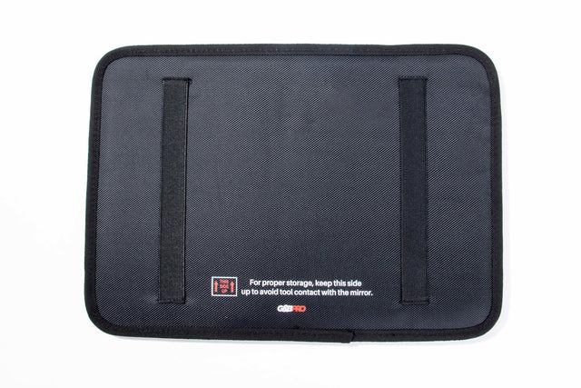 Roller Elite Mobile Workstation with LED Mirror & Extending Tray System - OG Black