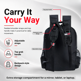 Fit-All Mobile Backpack – OG Black