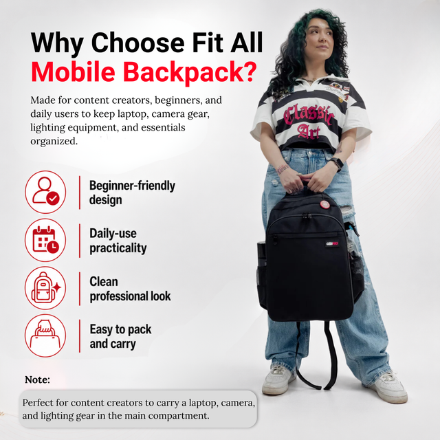 Fit-All Mobile Backpack – OG Black