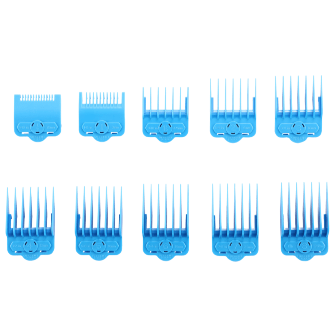 Magnetic/Clip Guards for Clippers (10 piece) CMG100