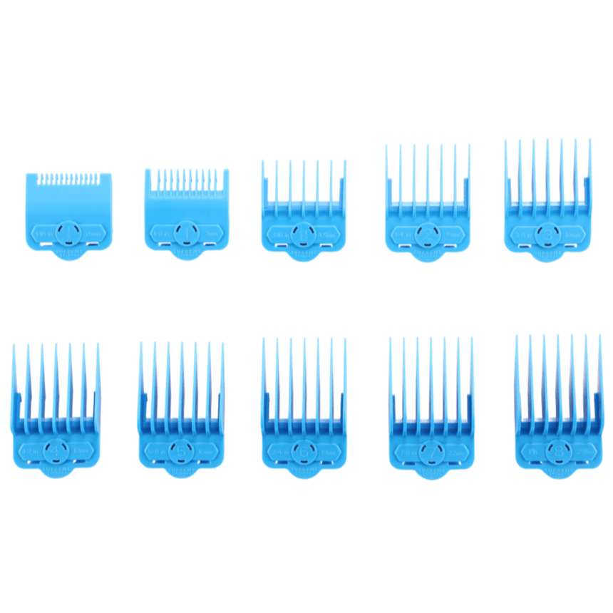 Supreme Trimmer Magnetic/Clip Guards for Clippers (10 piece) CMG100