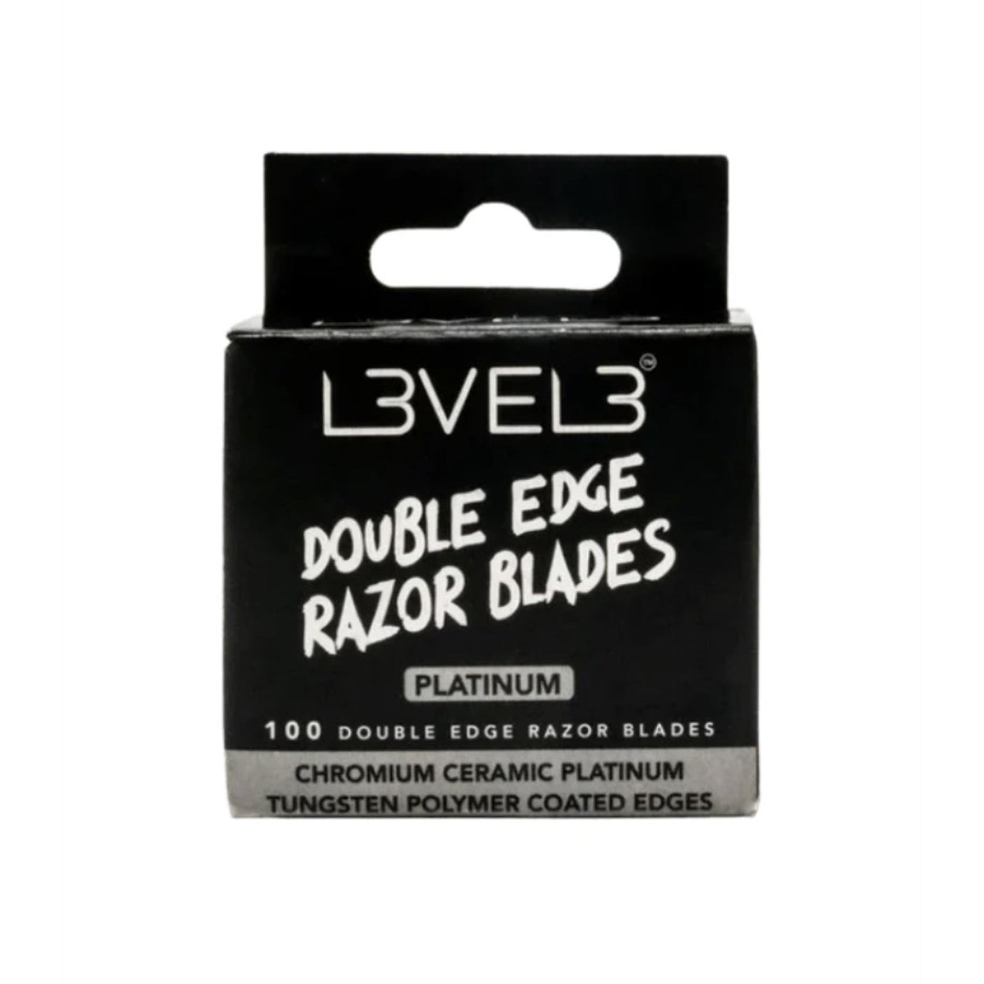 L3VEL3 Double-Edge Razor Blades - 100 ct