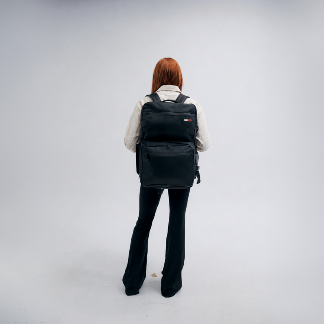 Full Size Mobile Workstation Backpack with Extending Tray System - OG Black