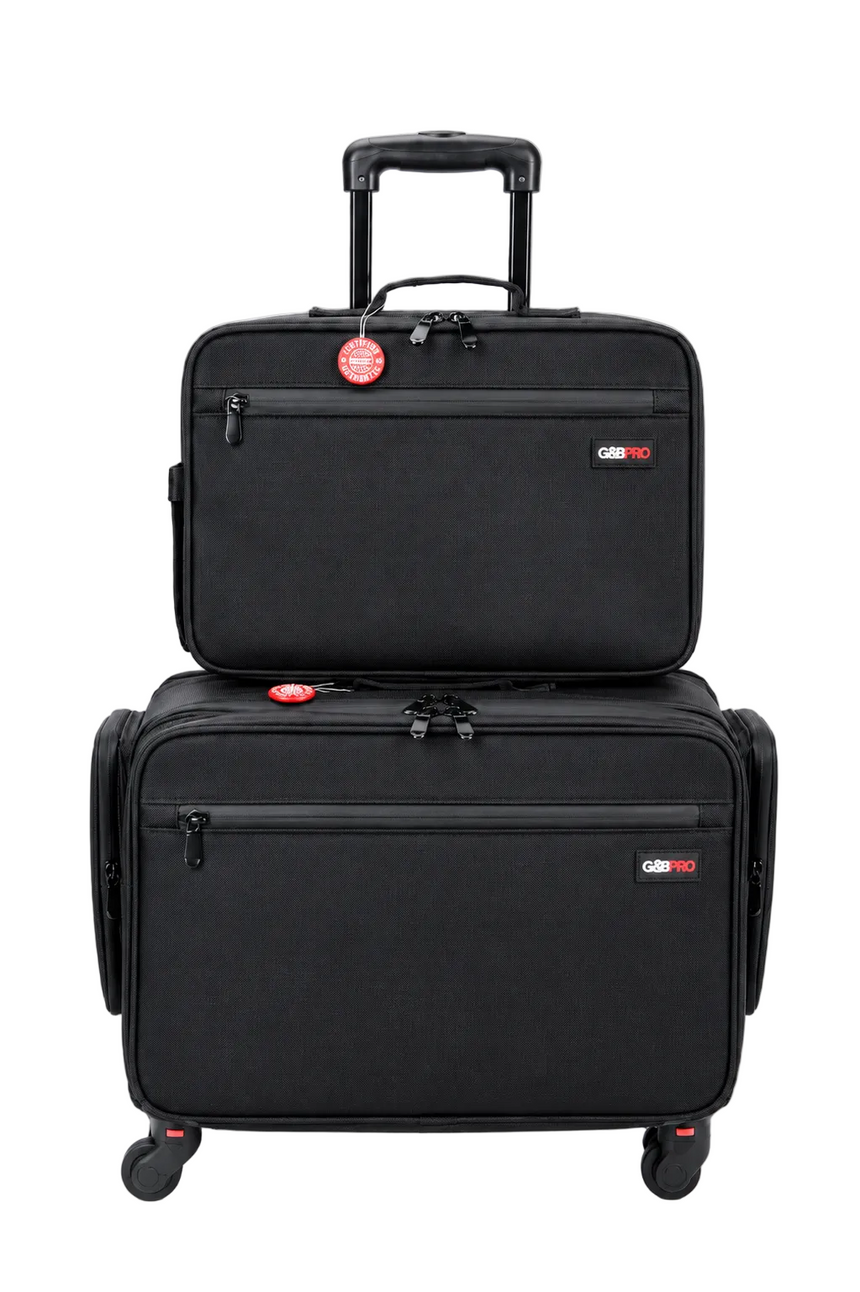 Roller Duo Mobile Workstation with Extending Tray System – OG Black