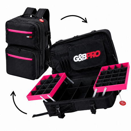 Full Size Mobile Workstation Backpack with Extending Tray System