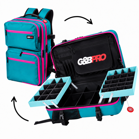Full Size Mobile Workstation Backpack with Extending Tray System
