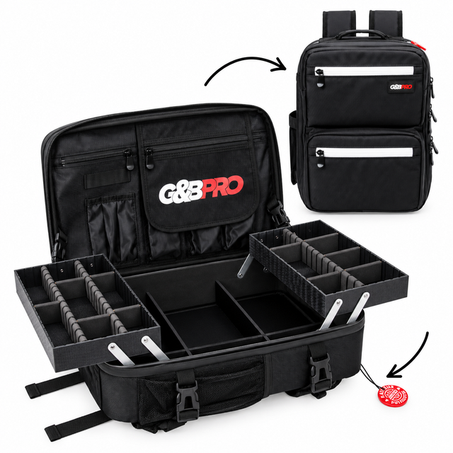PREORDER Mid Size Mobile Workstation Backpack with Extending Tray System