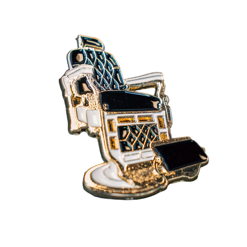 PinStop Barber Chair Pin