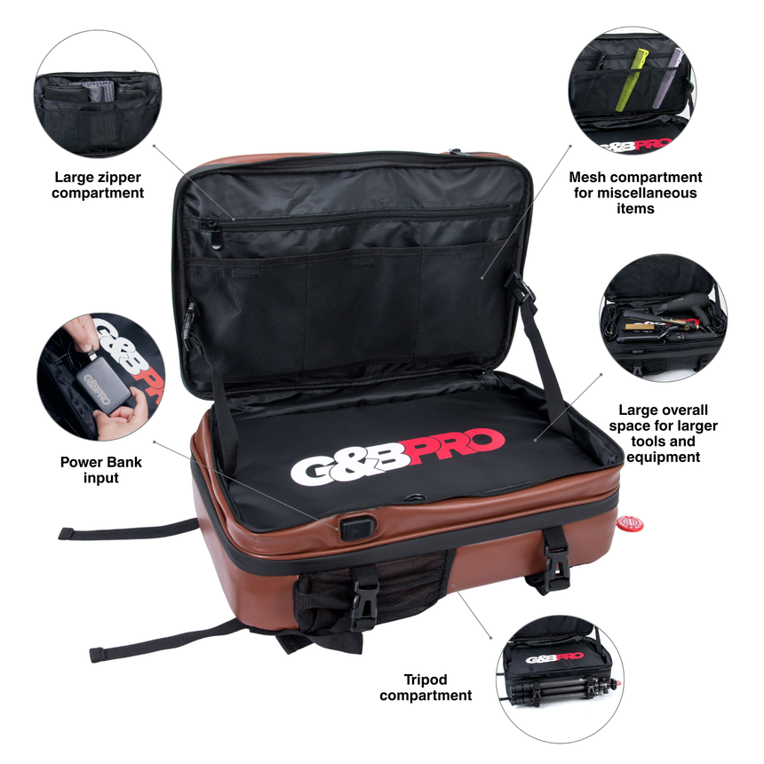 Executive Leather Full Size Mobile Station