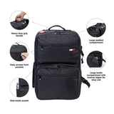 Full Size Mobile Workstation Backpack with Extending Tray System