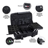 Full Size Mobile Workstation Backpack with Extending Tray System