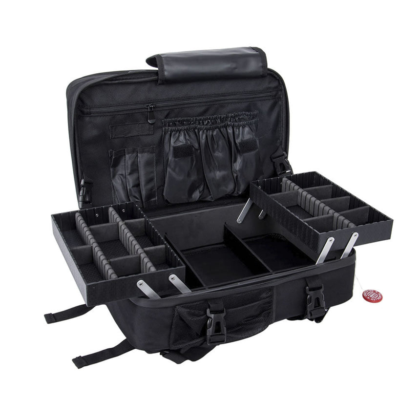 Mid Size Mobile Workstation Backpack with Extending Tray System