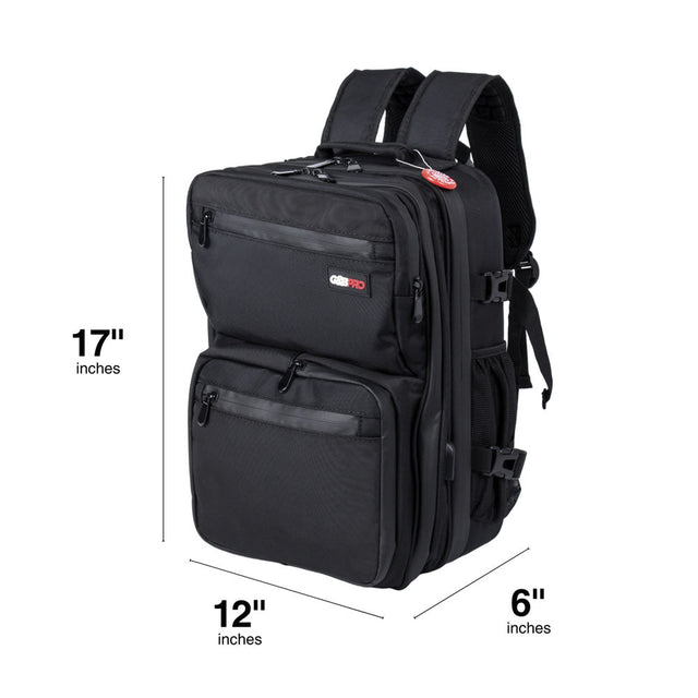 Mid Size Mobile Workstation Backpack with Extending Tray System