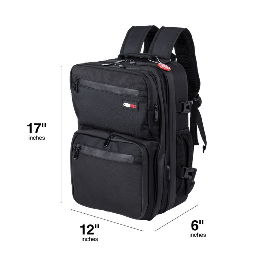 Mid Size Mobile Workstation Backpack with Extending Tray System