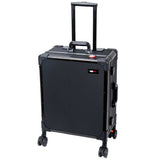 Roller Elite Mobile Workstation with LED Mirror & Extending Tray System