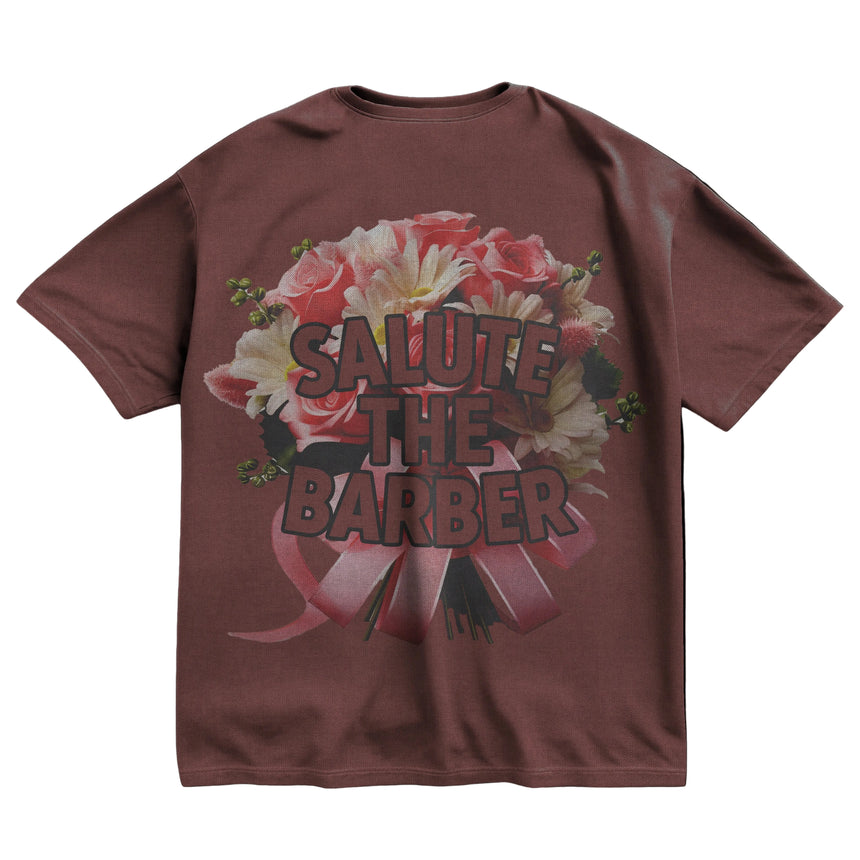 Salute The Barber Rose T-Shirt