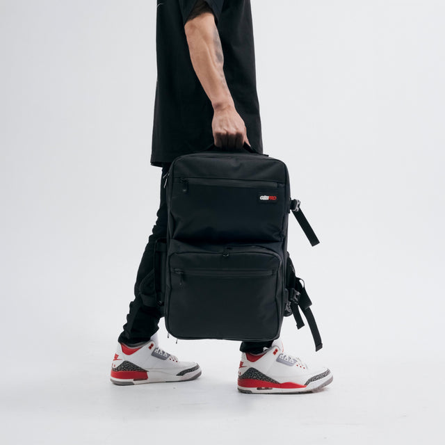 Full Size Mobile Workstation Backpack with Extending Tray System - OG Black