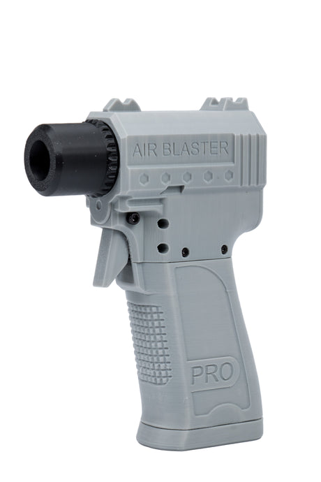 Gray air blaster with 'AIR BLASTER' and 'PRO' branding on a white background