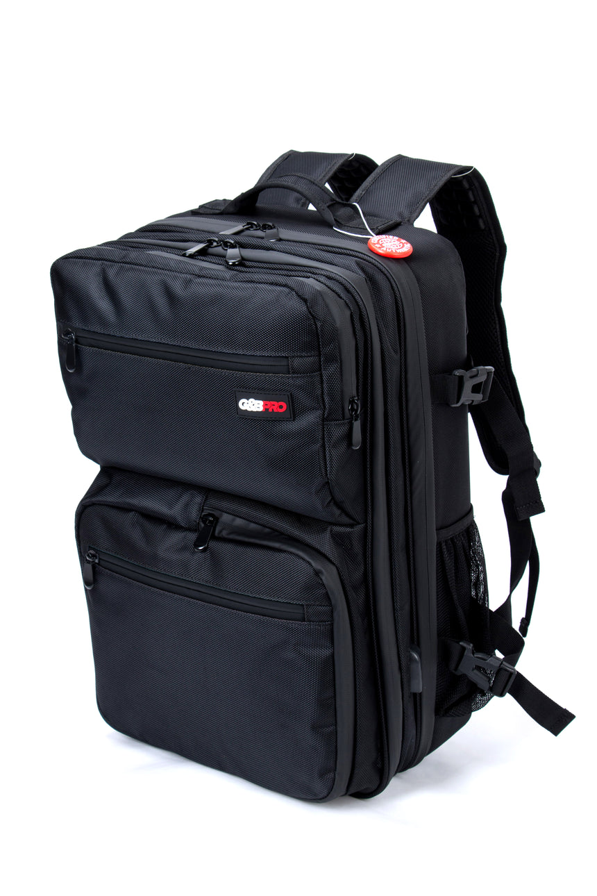 Full Size Mobile Workstation Backpack with Extending Tray System